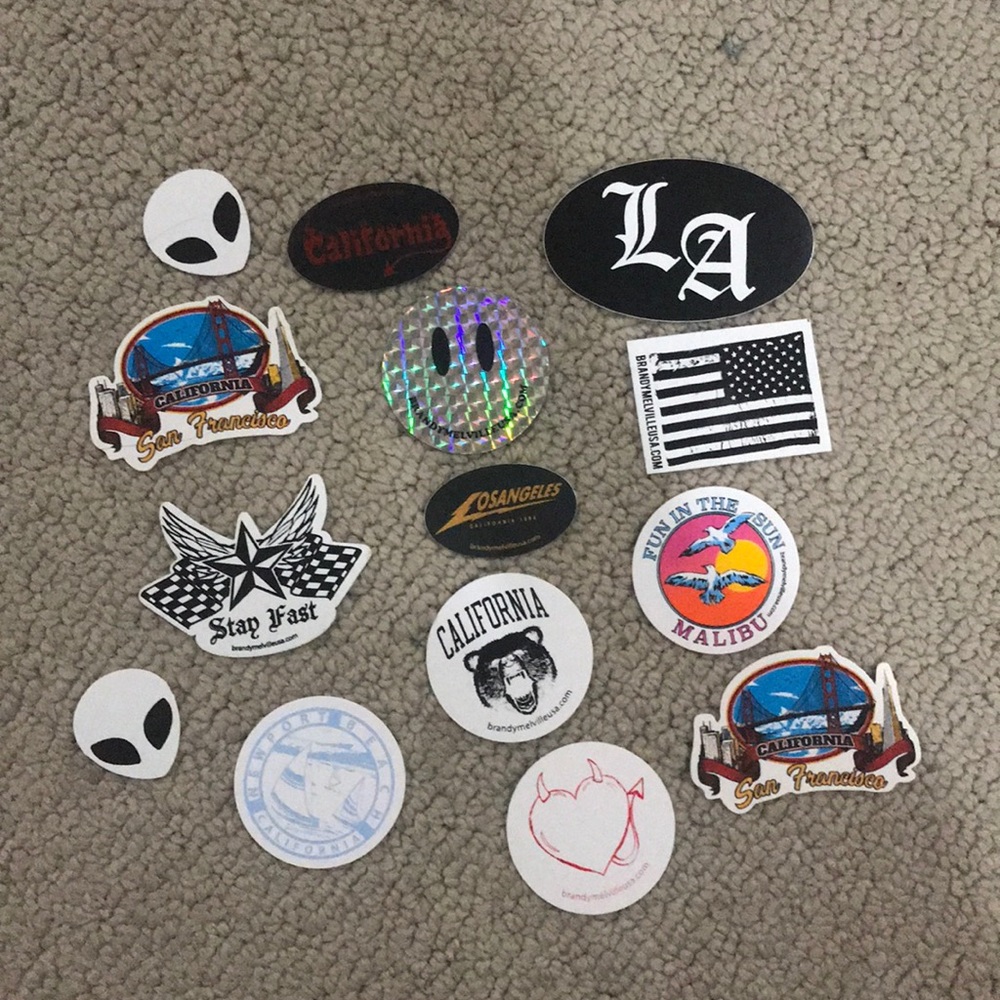 brandy sticker collection